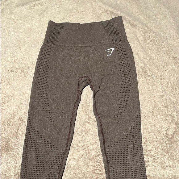 Gymshark Brown High-Waisted Leggings - Picture 1 of 3